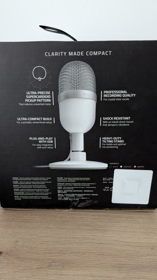 Micrófono compacto Razer profesional