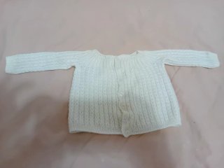 Chaquetas de bebé tejidas a mano para bebes
