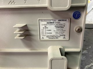 Osciloscopio Hameg HM203-6