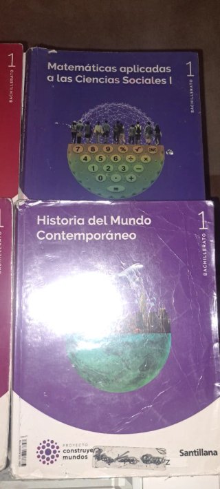 LIBROS 1 BACHILLERATO ED.SANTILLANA