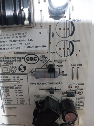 Xiaomi L75MB-FPEU PWB NO: 25-DT1812-X2P1