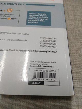 Libro liceo Antologia della Divina commedia