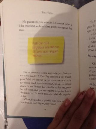 Els pòstits del senyor Nohisoc. Libro