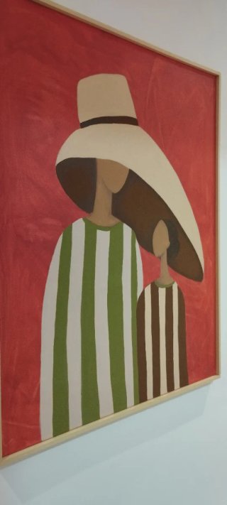 Cuadro pintado a mano