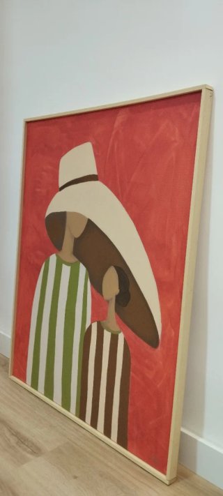 Cuadro pintado a mano