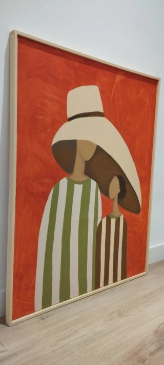 Cuadro pintado a mano