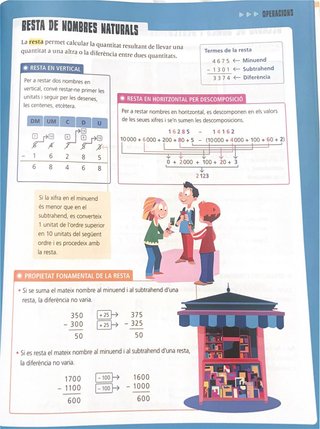 Coneixement del medi y matemàtiques 4, primaria