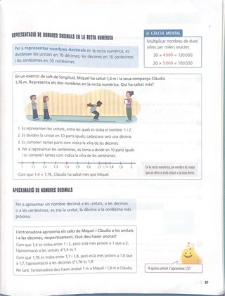 Coneixement del medi y matemàtiques 4, primaria