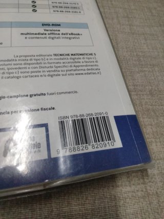 Libro matematica liceo scientifico volume 5