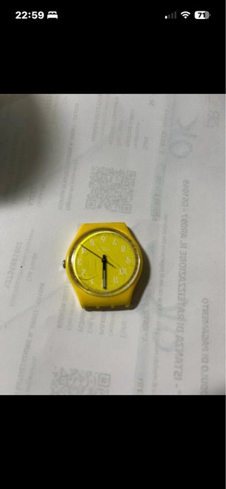 Swatch Lemon Time Orologio Giallo