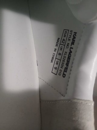 Zapatillas Karl Lagerfeld Blancas y Negras