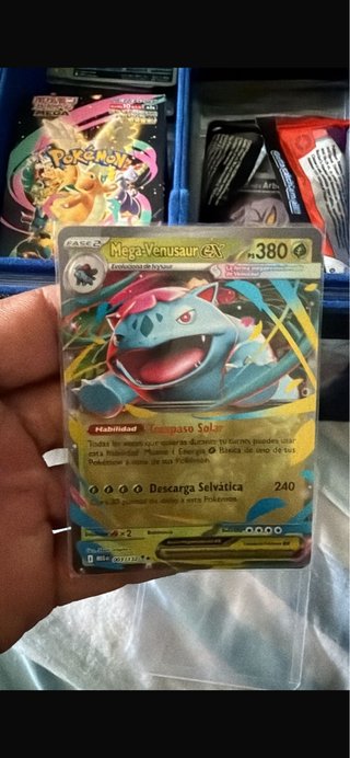 Carta Pokémon Mega Venusaur EX 380 HP