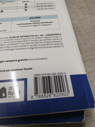 Libro matematica liceo scientifico volume 4