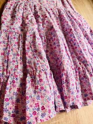 Vestido niña floral talla 5-6