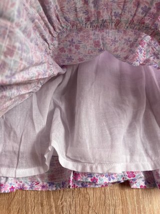 Vestido niña floral talla 5-6