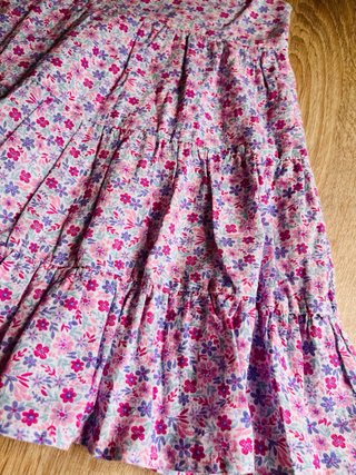 Vestido niña floral talla 5-6