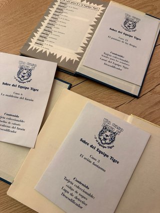 Equipo Tigre Lote 3 Libros Vintage Años 90