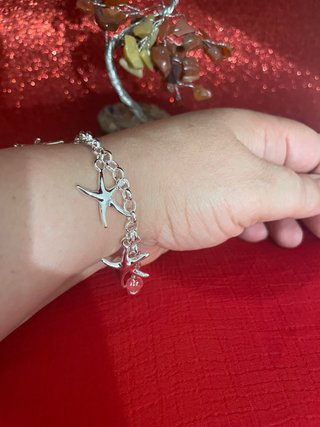 OFERTA! Plata de ley 925 Pulsera Estrellas
