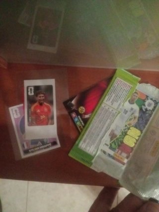 Cromos de fútbol varios