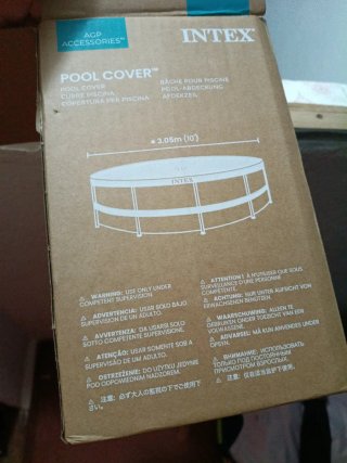 Piscina Bestway  3.05M,escalera y cubre piscina