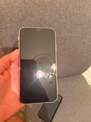 iPhone 11 Blanco/Dorado