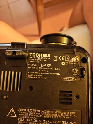 Proyector Toshiba Negro