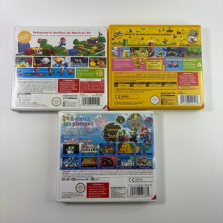 Lotto 3 giochi Mario 3DS