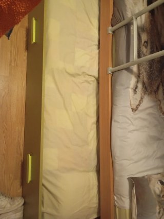 Cama nido con cajones y armario