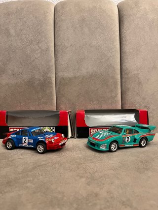 Pista Scalextric y 2 coches