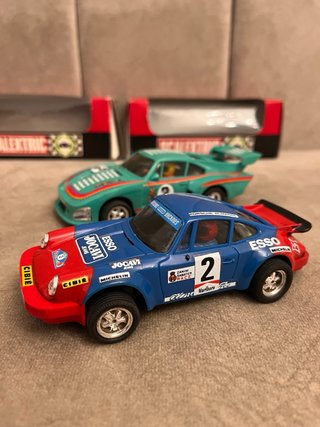 Pista Scalextric y 2 coches