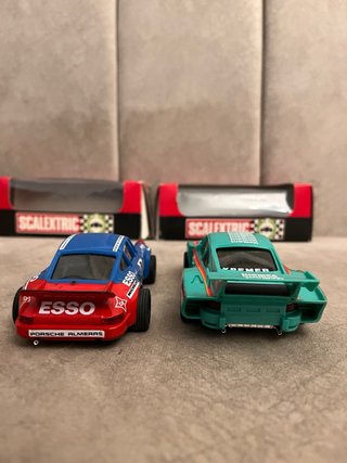 Pista Scalextric y 2 coches