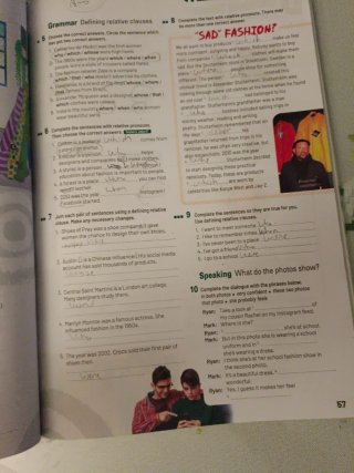 Cuaderno de inglés