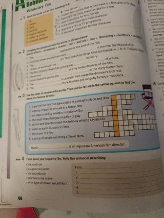 Cuaderno de inglés