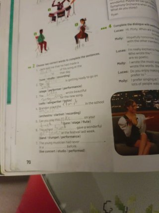 Cuaderno de inglés