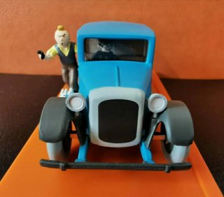 Coche NUEVO escala 1/43. Colección Tintin. Maqueta