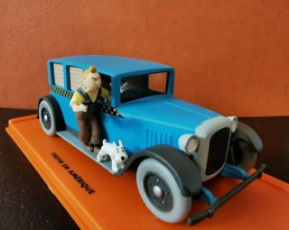 Coche NUEVO escala 1/43. Colección Tintin. Maqueta