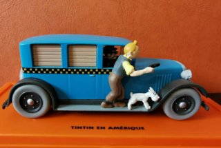 Coche NUEVO escala 1/43. Colección Tintin. Maqueta