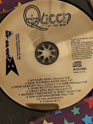 Cd Queen "at the beeb"