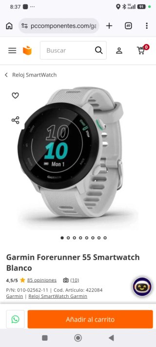 Garmin Forerunner 55 Rosa