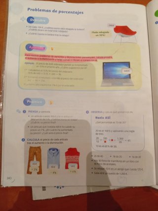 Matemáticas 6 Primaria