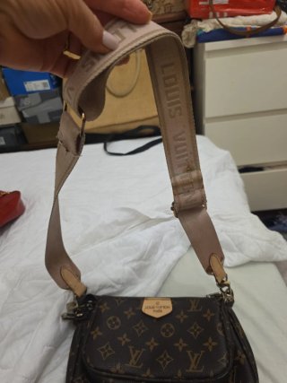 Bolso Pochette Louis Vuitton Marrón