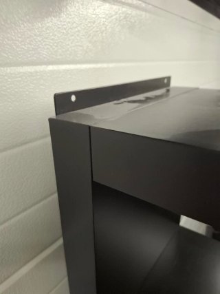 Estantería Lack Ikea Negra 30x190cm