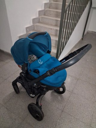 Carro de bebé Jane Rider azul