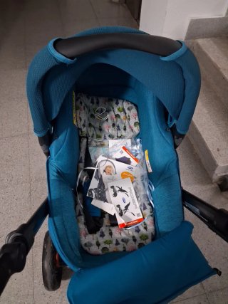 Carro de bebé Jane Rider azul