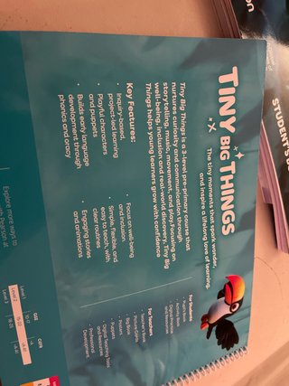 Libro de texto 2 primaria tiny big things pearson