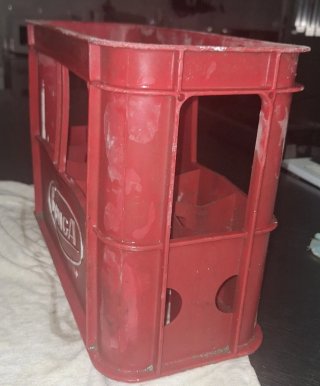 Caja de plástico bebida Konga