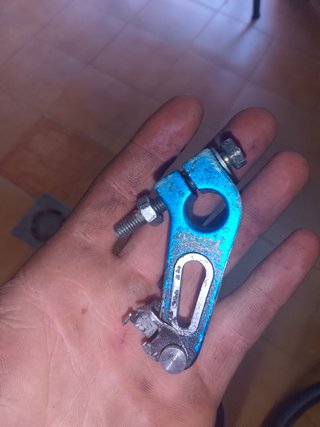 Maneta de embrague azul