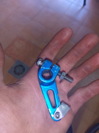 Maneta de embrague azul