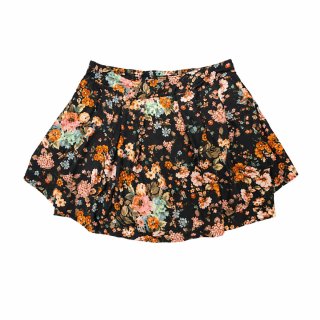 Falda pantalón estampada flores