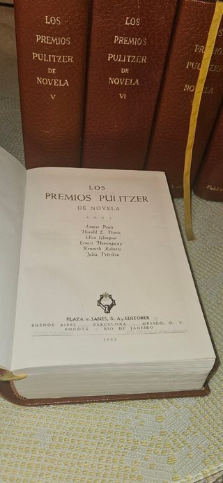 Colección “Premios Pulitzer de Novela” – 8 tomos